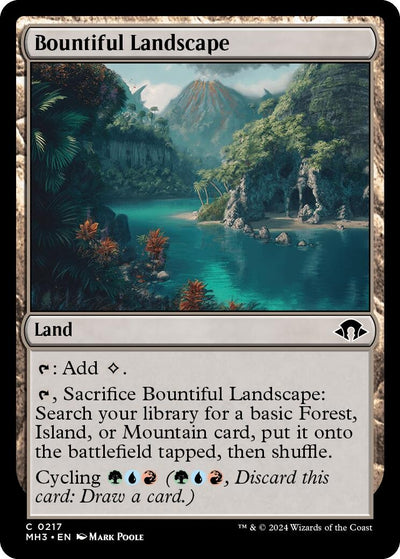Bountiful Landscape (217) (Modern Horizons 3) (Foil)