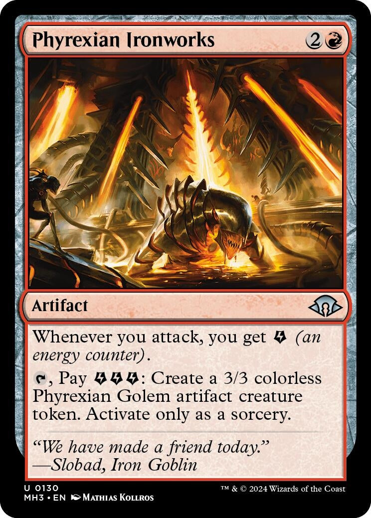 Phyrexian Ironworks (130) (Modern Horizons 3)