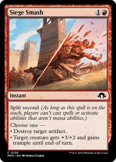 Siege Smash (136) (Modern Horizons 3)