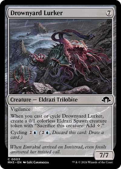 Drownyard Lurker (3) (Modern Horizons 3) (Foil)