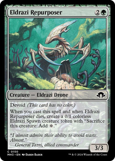 Eldrazi Repurposer (150) (Modern Horizons 3) (Foil)