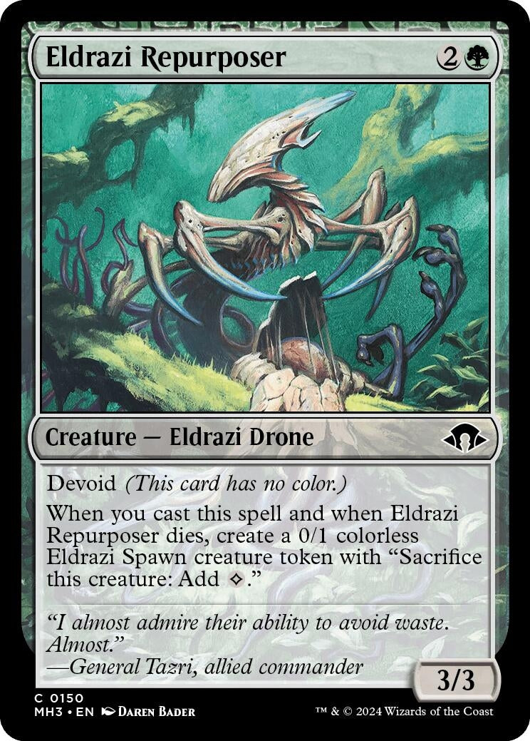 Eldrazi Repurposer (150) (Modern Horizons 3) (Foil)