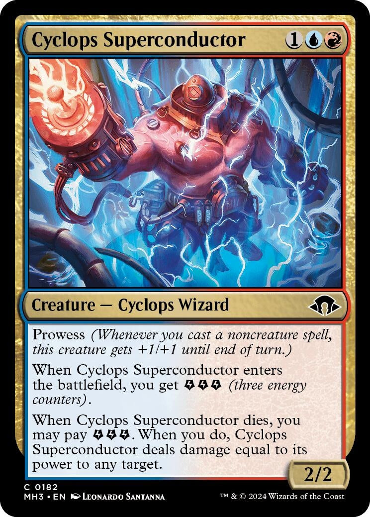 Cyclops Superconductor (182) (Modern Horizons 3) (Foil)