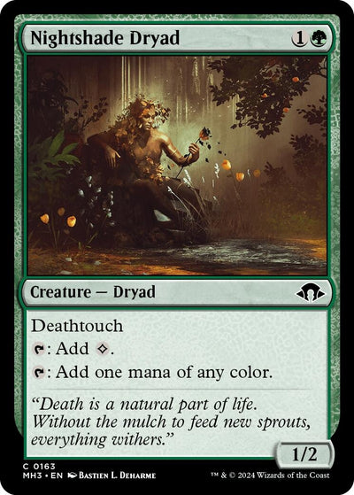 Nightshade Dryad (163) (Modern Horizons 3) (Foil)