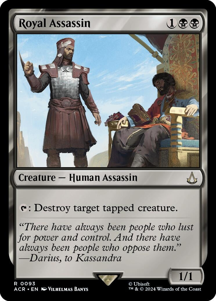 Royal Assassin (93) (Universes Beyond: Assassin's Creed) (Foil)