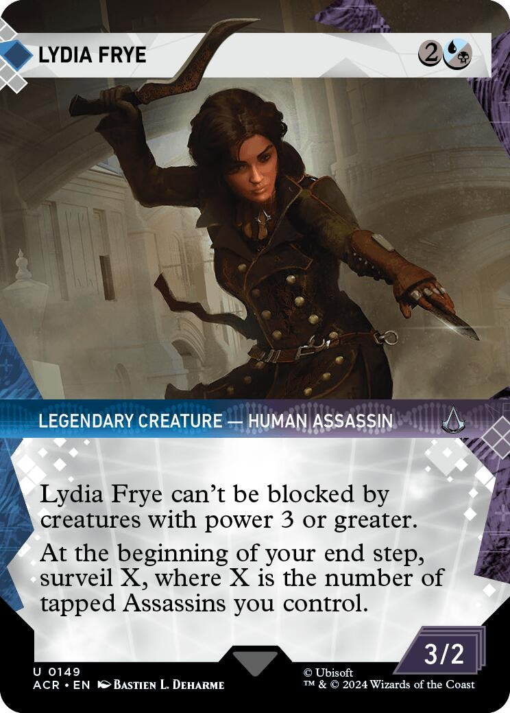 Lydia Frye (Showcase) (149) (Universes Beyond: Assassin's Creed) (Foil)