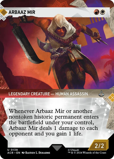 Arbaaz Mir (Showcase) (138) (Universes Beyond: Assassin's Creed)