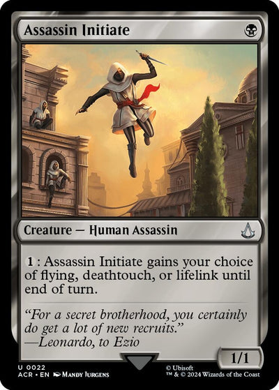 Assassin Initiate (22) (Universes Beyond: Assassin's Creed)