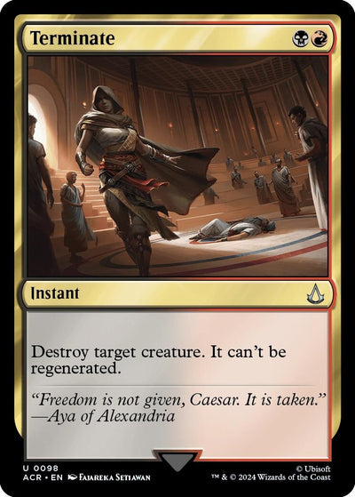 Terminate (98) (Universes Beyond: Assassin's Creed)