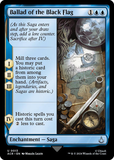 Ballad of the Black Flag (13) (Universes Beyond: Assassin's Creed) (Foil)