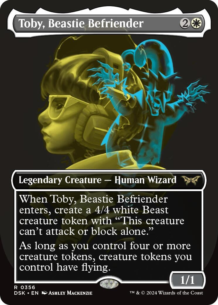Toby, Beastie Befriender (Showcase) (356) (Duskmourn: House of Horror) (Foil)
