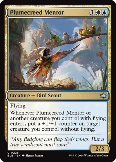 Plumecreed Mentor (228) (Bloomburrow)