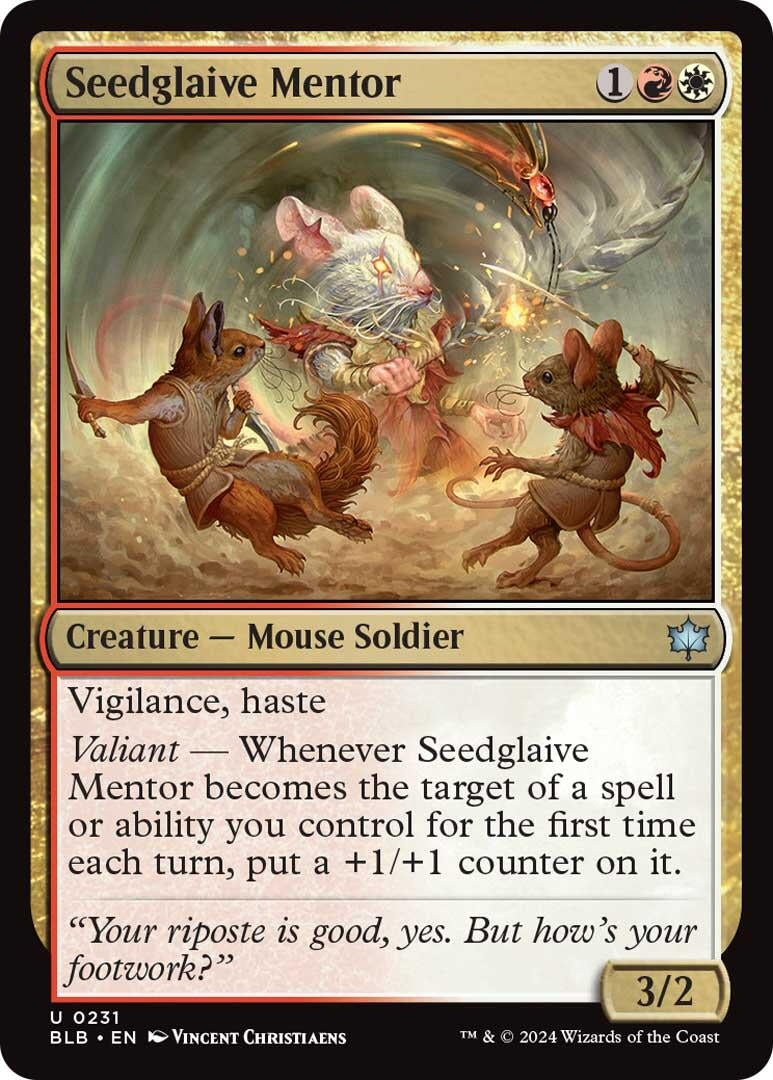 Seedglaive Mentor (231) (Bloomburrow)