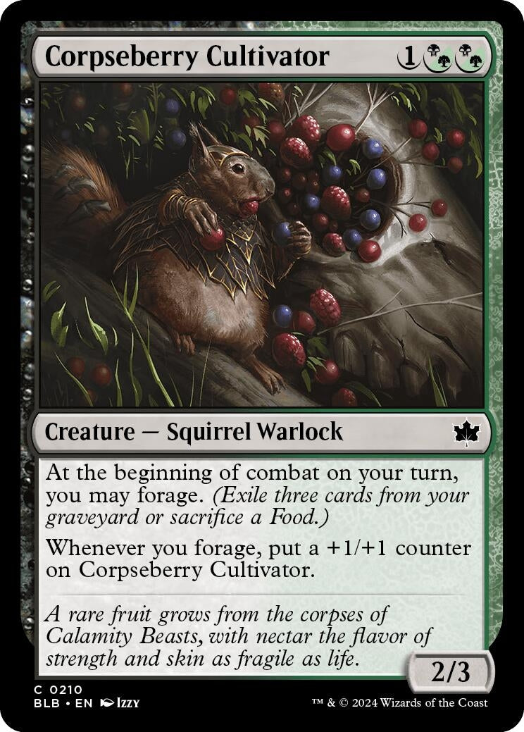 Corpseberry Cultivator (210) (Bloomburrow) (Foil)