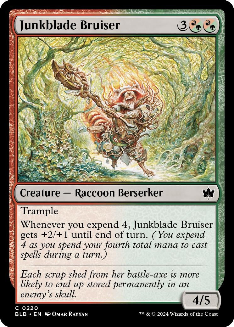 Junkblade Bruiser (220) (Bloomburrow) (Foil)