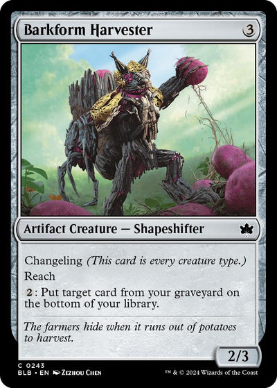Barkform Harvester (243) (Bloomburrow) (Foil)