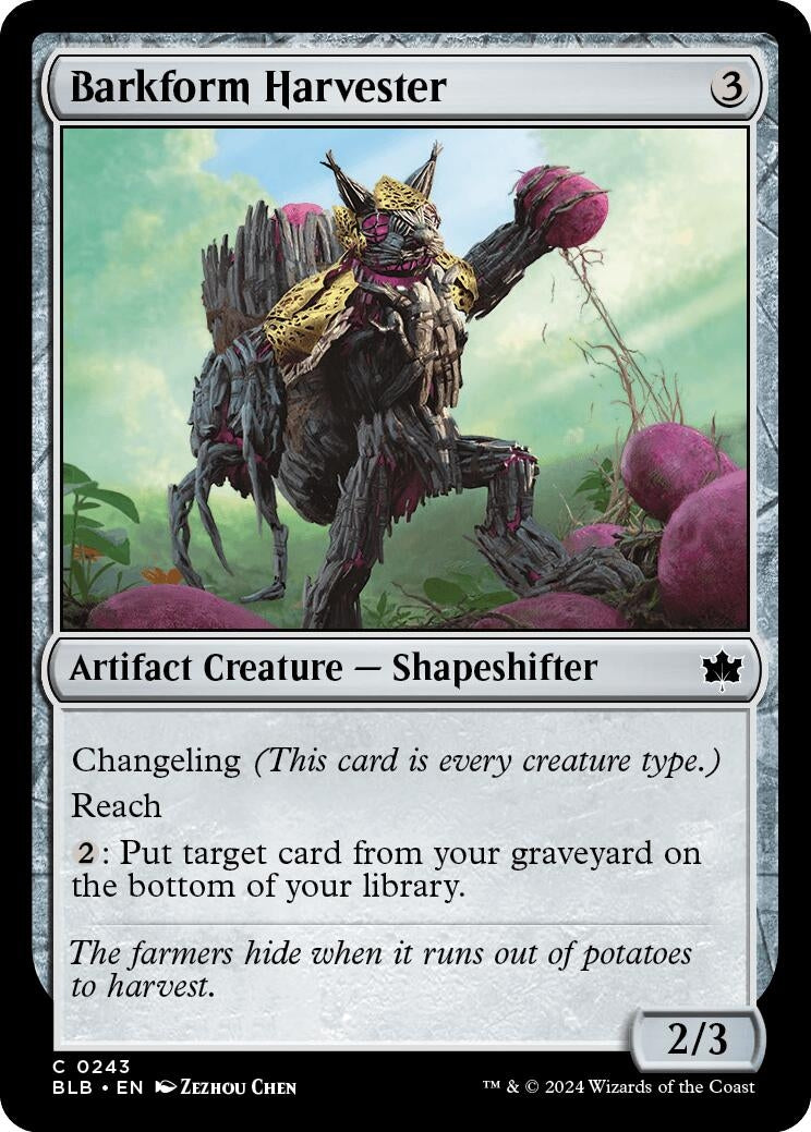 Barkform Harvester (243) (Bloomburrow) (Foil)
