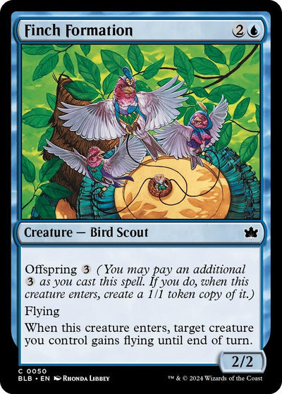 Finch Formation (50) (Bloomburrow) (Foil)