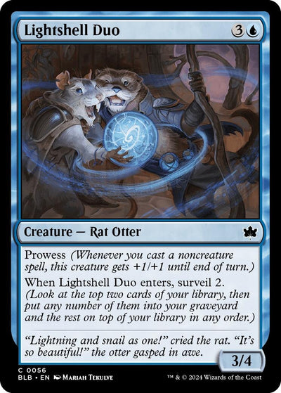 Lightshell Duo (56) (Bloomburrow) (Foil)