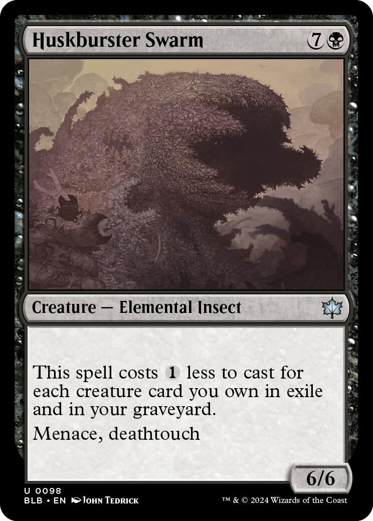 Huskburster Swarm (98) (Bloomburrow)