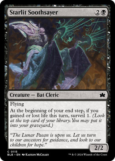 Starlit Soothsayer (115) (Bloomburrow)