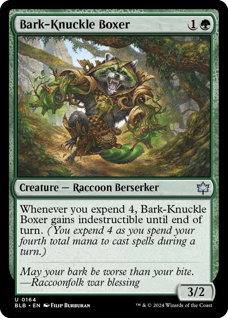 Bark-Knuckle Boxer (164) (Bloomburrow) (Foil)