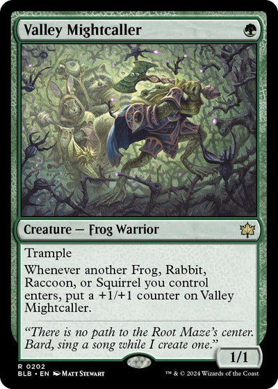 Valley Mightcaller (202) (Bloomburrow)