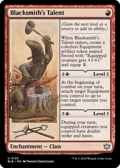 Blacksmith's Talent (125) (Bloomburrow)