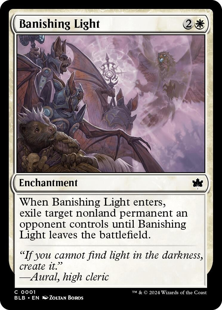 Banishing Light (1) (Bloomburrow)