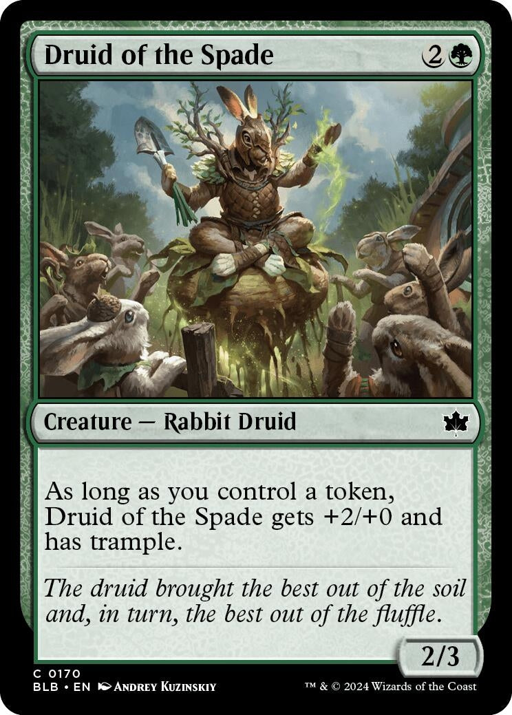 Druid of the Spade (170) (Bloomburrow) (Foil)