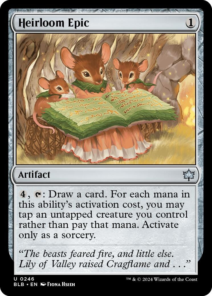 Heirloom Epic (246) (Bloomburrow) (Foil)