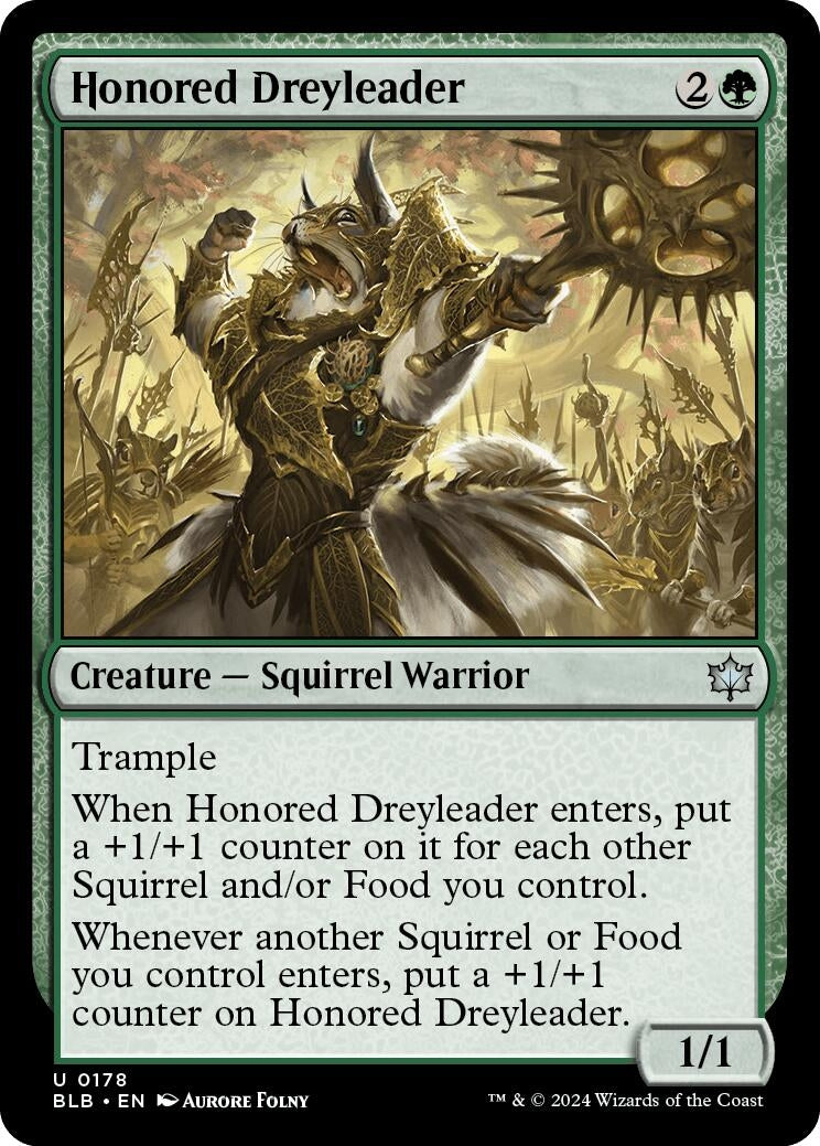 Honored Dreyleader (178) (Bloomburrow)
