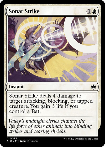 Sonar Strike (32) (Bloomburrow) (Foil)