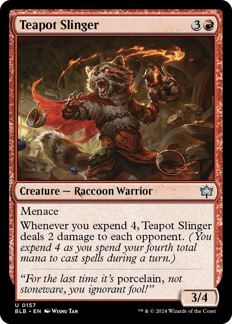 Teapot Slinger (157) (Bloomburrow) (Foil)