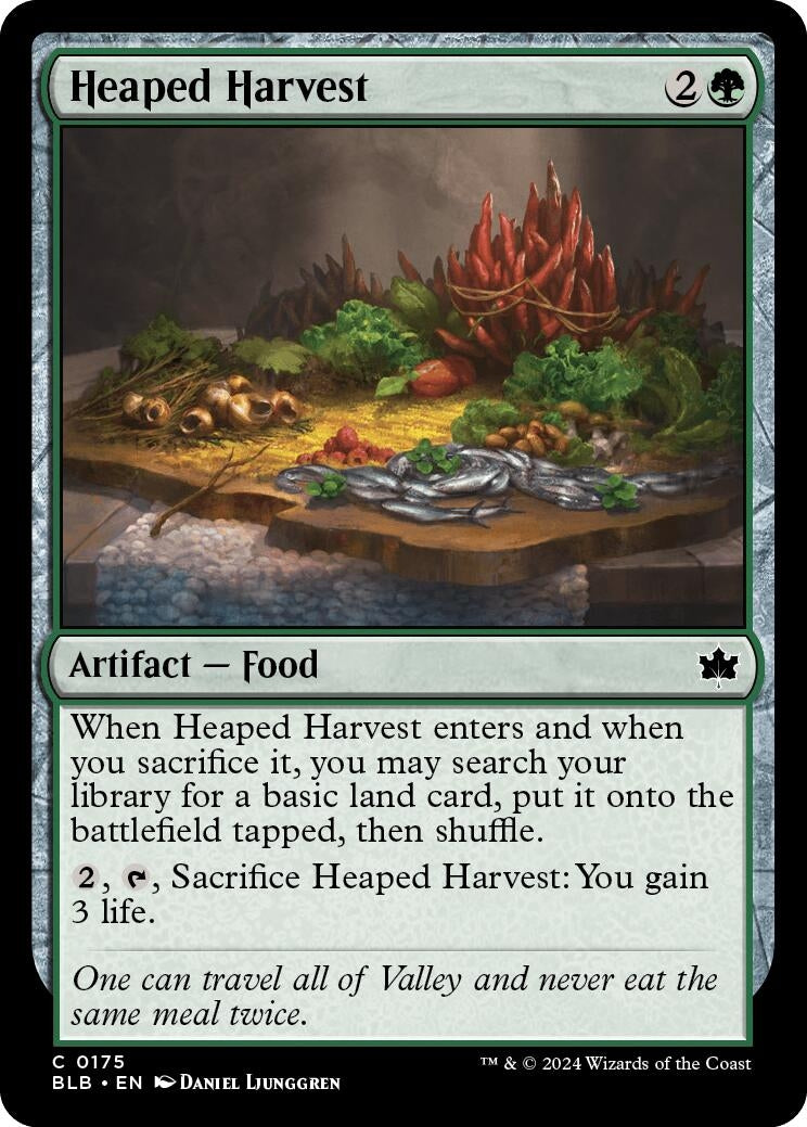 Heaped Harvest (175) (Bloomburrow)