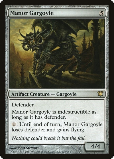 Manor Gargoyle (228) (Innistrad)