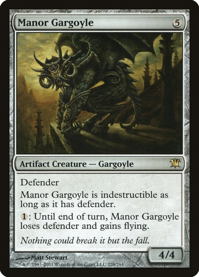 Manor Gargoyle (228) (Innistrad)