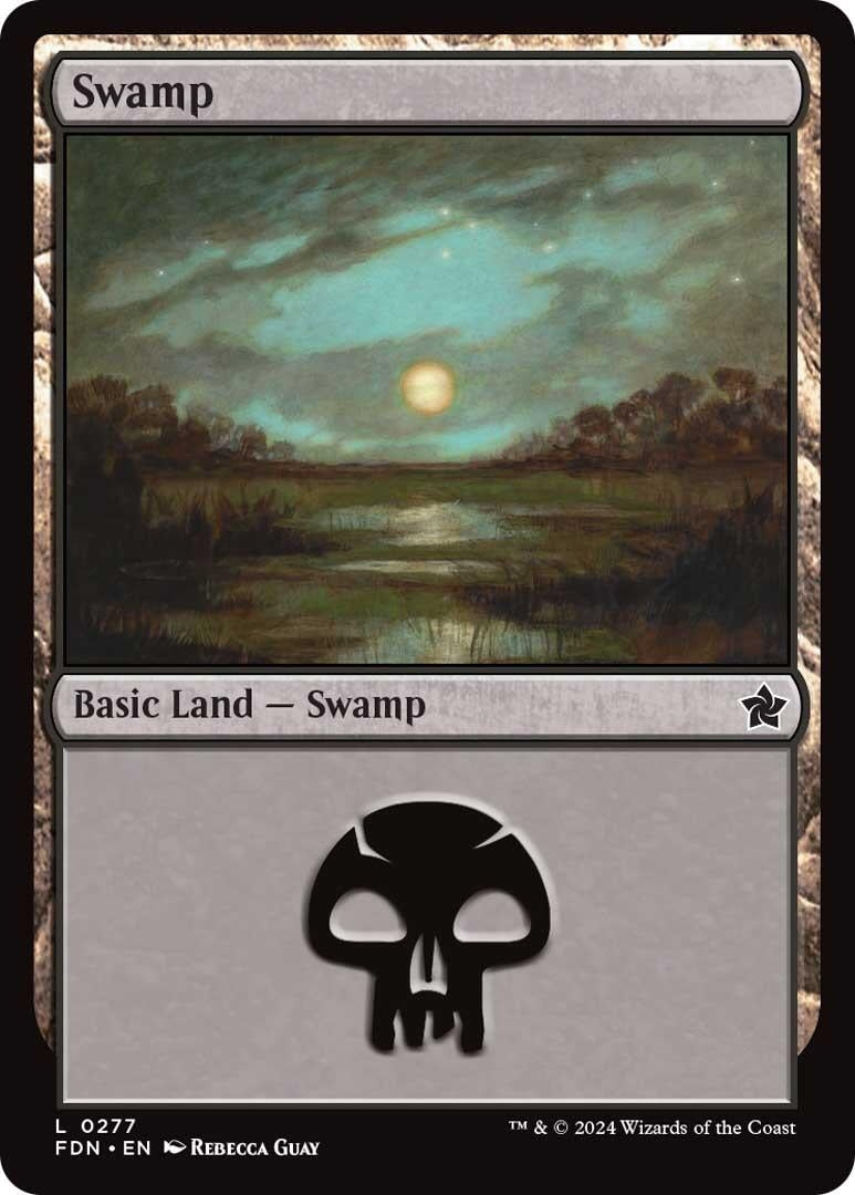 Swamp (0277) (277) (Foundations) (Foil)