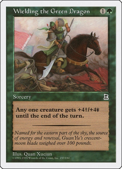 Wielding the Green Dragon (157) (PTK)