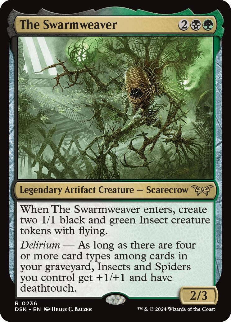The Swarmweaver (0236) (236) (Duskmourn: House of Horror) (Foil)