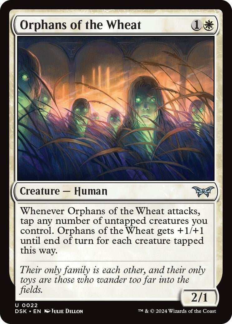 Orphans of the Wheat (22) (Duskmourn: House of Horror) (Foil)