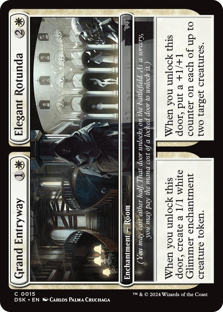 Grand Entryway // Elegant Rotunda (0015) (15) (Duskmourn: House of Horror) (Foil)