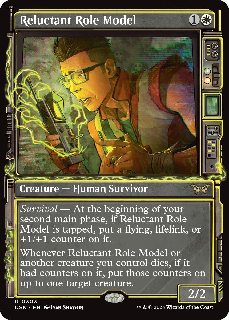 Reluctant Role Model (Showcase) (303) (Duskmourn: House of Horror)