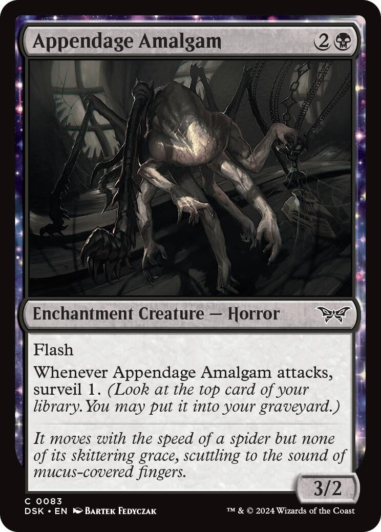 Appendage Amalgam (83) (Duskmourn: House of Horror) (Foil)