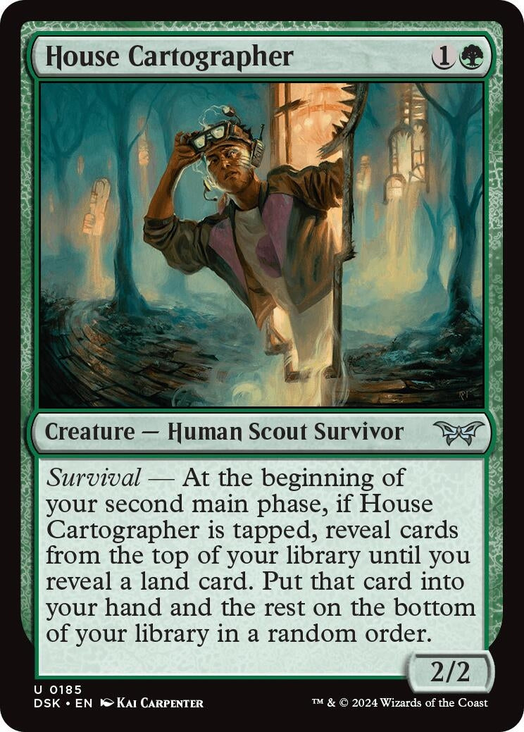 House Cartographer (185) (Duskmourn: House of Horror) (Foil)