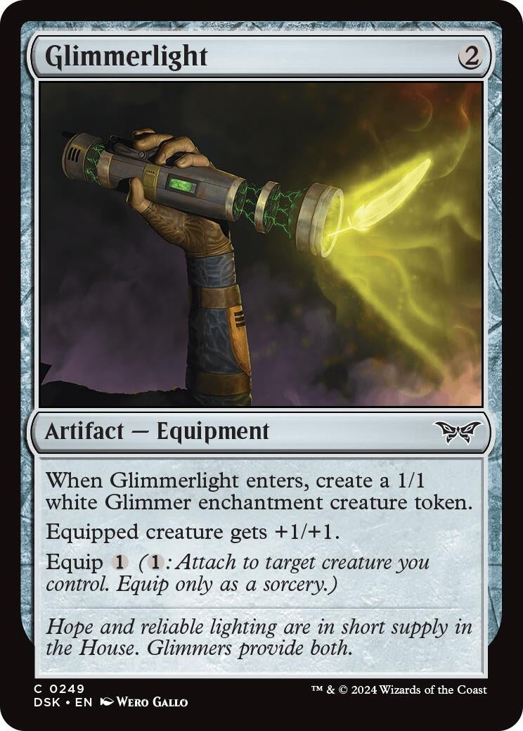 Glimmerlight (249) (Duskmourn: House of Horror) (Foil)