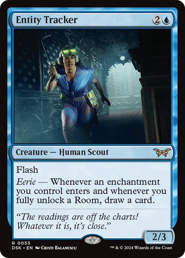 Entity Tracker (0053) (53) (Duskmourn: House of Horror) (Foil)