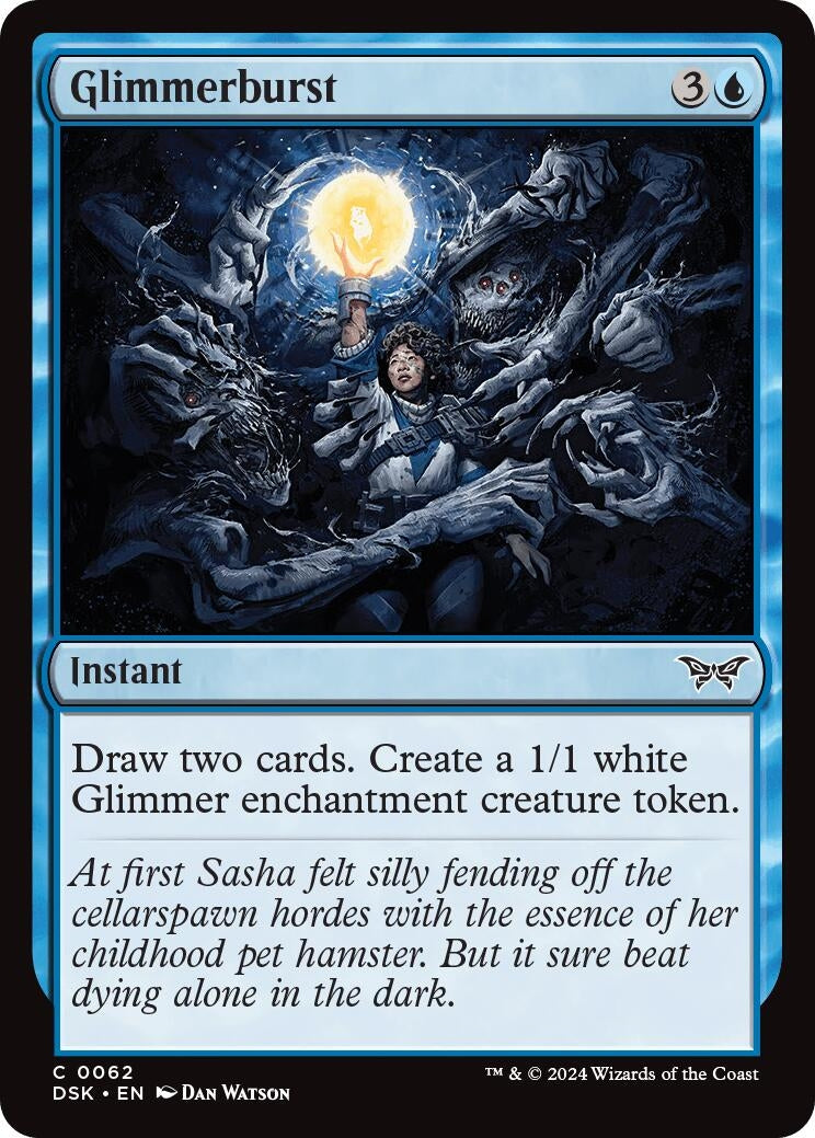Glimmerburst (62) (Duskmourn: House of Horror) (Foil)
