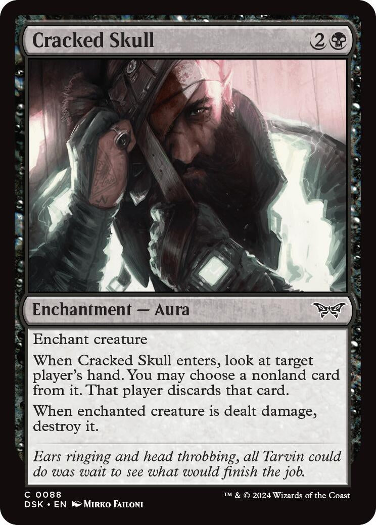 Cracked Skull (88) (Duskmourn: House of Horror)