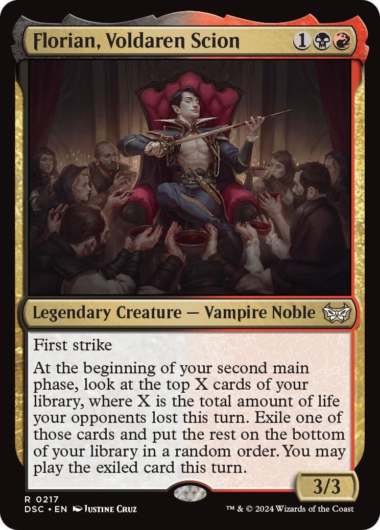 Florian, Voldaren Scion (217) (Duskmourn: House of Horror)